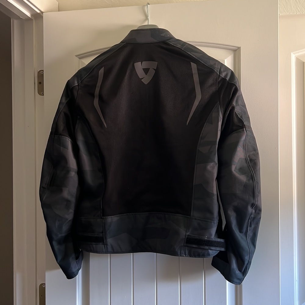 Womens Rev’it! Mesh Torque Motorcycle Jacket Size 46 Gem